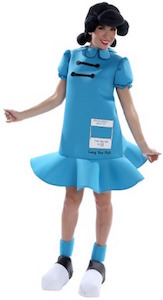 Peanuts Lucy Adult Halloween Costume