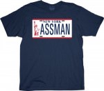 Seinfeld New York Assman License Plate T-Shirt
