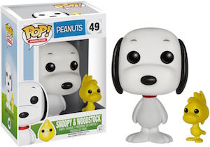 Peanuts Snoopy And Woodstock Pop Figurine