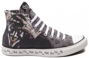 The Joker HA HA Converse Sneakers