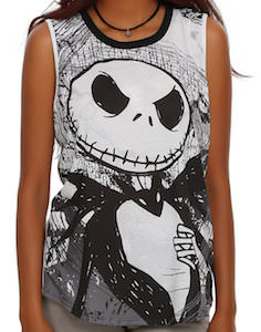 Nightmare Before Christmas Jack And Sally Women's Tank Top