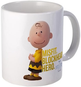 Peanuts Charlie Brown Blockhead Mug