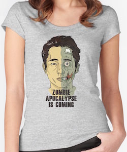 Glenn Zombie Apocalypse Is Coming T-Shirt
