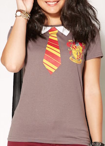 Harry Potter Gryffindor T-Shirt with Cape
