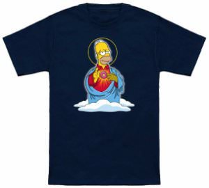 Homer Simpson Holy Donut T-Shirt