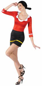 Olive Oyl Sexy Costume