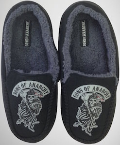 Sons Of Anarchy Moccasin Slippers