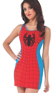 Marvel Spider-Man Costume Tank Top Dress