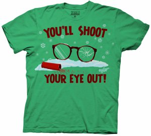 The Christmas Story Shoot Your Eye T-Shirt