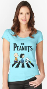 The Peanuts Beatles Women's T-Shirt