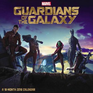 2016 Marvel Guardians of the Galaxy Wall Calendar