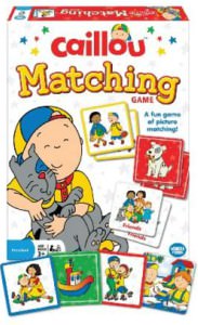 Caillou Memory Matching Card Game