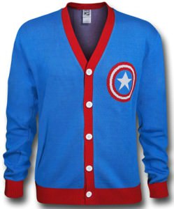 Captain America Classic Shield Cardigan