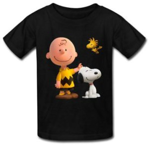 Kids Charlie Brown, Snoopy And Woodstock T-Shirt