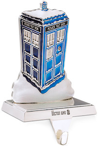 Doctor Who Tardis Christmas Stocking Holder