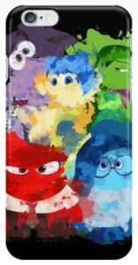 Inside Out Paint Splatter iPhone Case