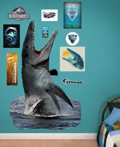 Jurassic World Mosasaurus Wall Decal Set