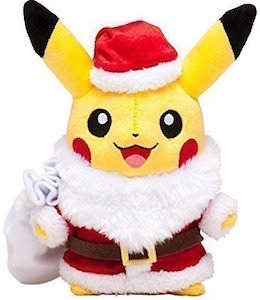 Pokemon Pikachu Christmas Plush