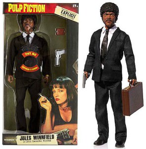 Pulp Fiction Jules Winnfield Talking Action Figure