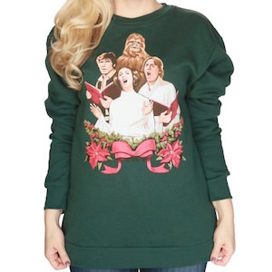 Star Wars Carolling Christmas sweater