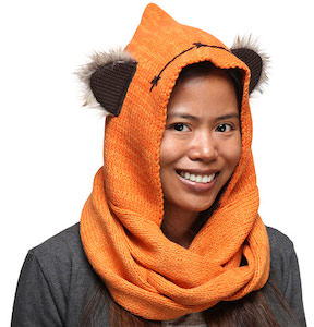 Star Wars Ewok Scarf With Hood