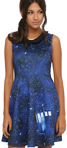 Doctor Who Tardis Galaxy Dress