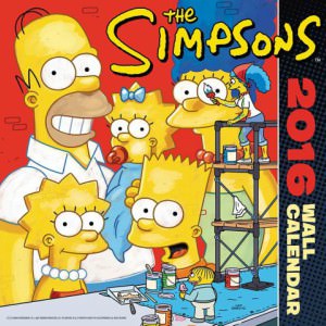 The Simpsons 2016 Wall Calendar