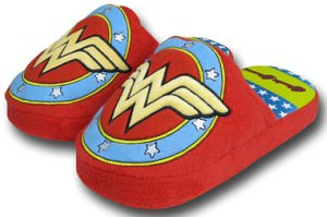 Wonder Woman Plush Slippers