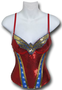 Wonder Woman Sequin Corset