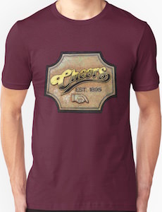 Cheers sign t-shirt