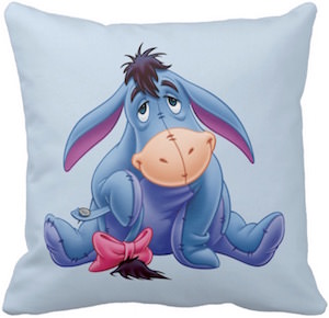 Eeyore Throw Pillow