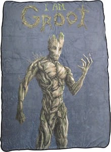 I Am Groot Fleece Blanket