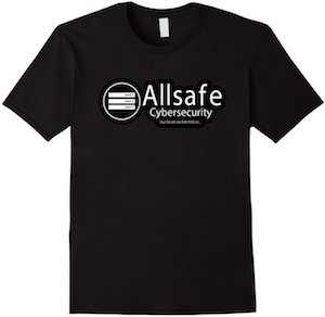 Allsafe Cybersecurity Logo T-Shirt