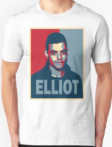 Elliot Alderson Portrait T-Shirt