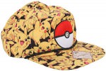 Pikachu And Poke Ball snapback hat