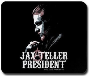 Sons Of Anarchy Jax Teller President Mousepad