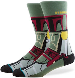 Star Wars Boba Fett crew Socks