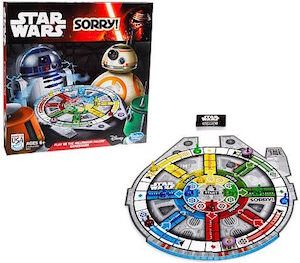 Star Wars Sorry! Board Game