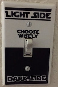 Star Wars Light Switch Decal