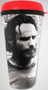 The Walking Dead Bearded Rick Grimes Travel Mug