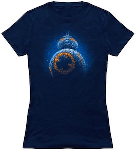Star Wars sparkling BB-8 t-shirt
