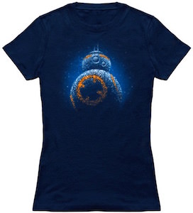 Star Wars sparkling BB-8 t-shirt