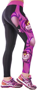 Alice In Wonderland Cheshire Cat Leggings