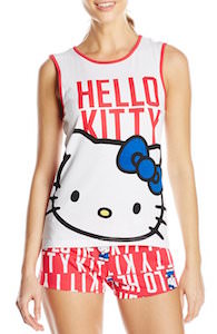 Women's Hello Kitty Short Pajama Set