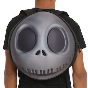 Jack Skellington Round 3D Face Backpack