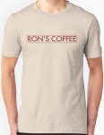 Mr. Robot Ron's Coffee Logo T-Shirt