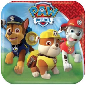 PAW Patrol Square Paper Plates