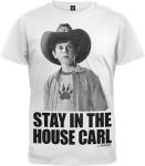 The Walking Dead Stay In The House Carl T-Shirt