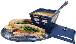 Doctor Who Tardis Soup And Sandwich Set