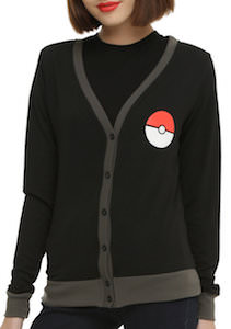 Pokemon Poke Ball And Pikachu Women's Cardigan